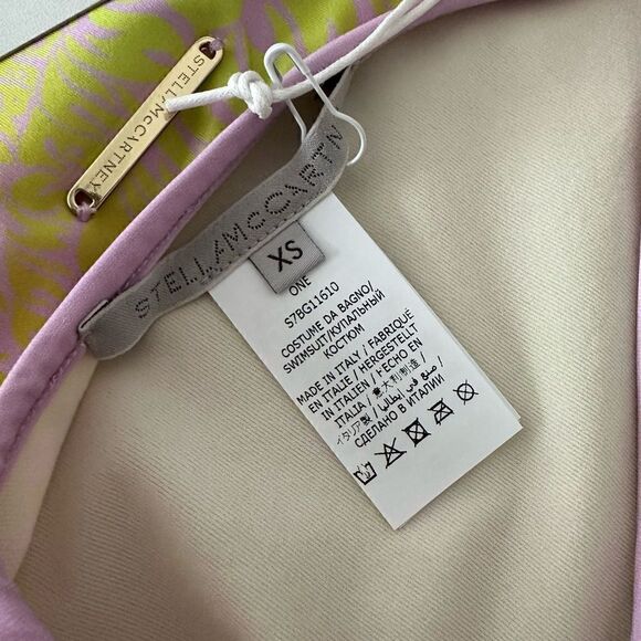 โญ๏ธ Stella McCartney Swimsuit One Piece MultiโColorโXSโDesigner - Picture 7 of 9